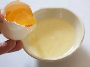 Gargling With Egg Whites