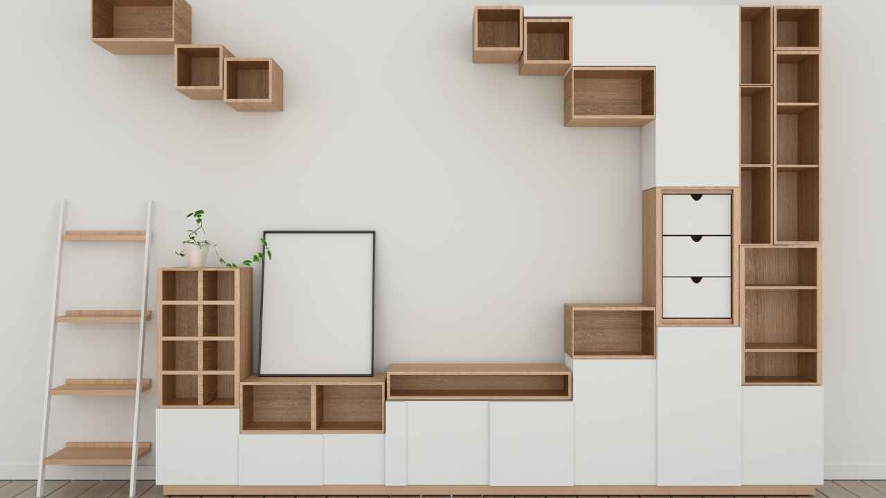 shelves and cabinets