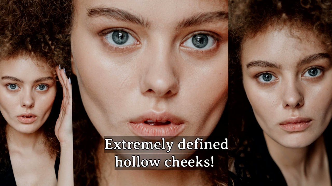Extremely definition. Hollow Cheeks. Hollowed cheekbones.. Defined cheekbones. Hollow Cheeks picture.