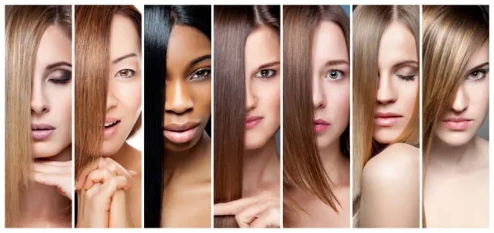 Effects of Hair Color on the Skin Tone