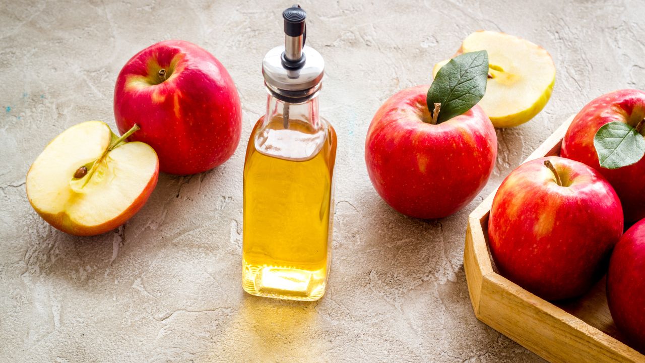 Rinse with Apple Cider Vinegar
