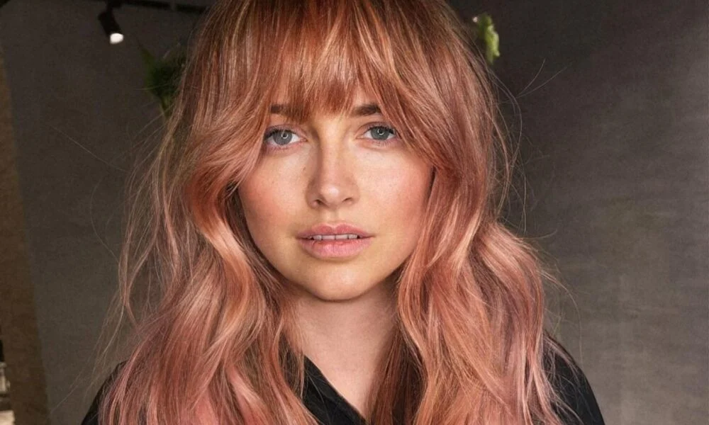 Rose Gold Hair hair colors for olive skin and brown eyes