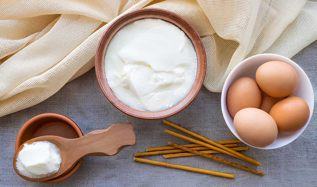 Egg and Yogurt Treatment