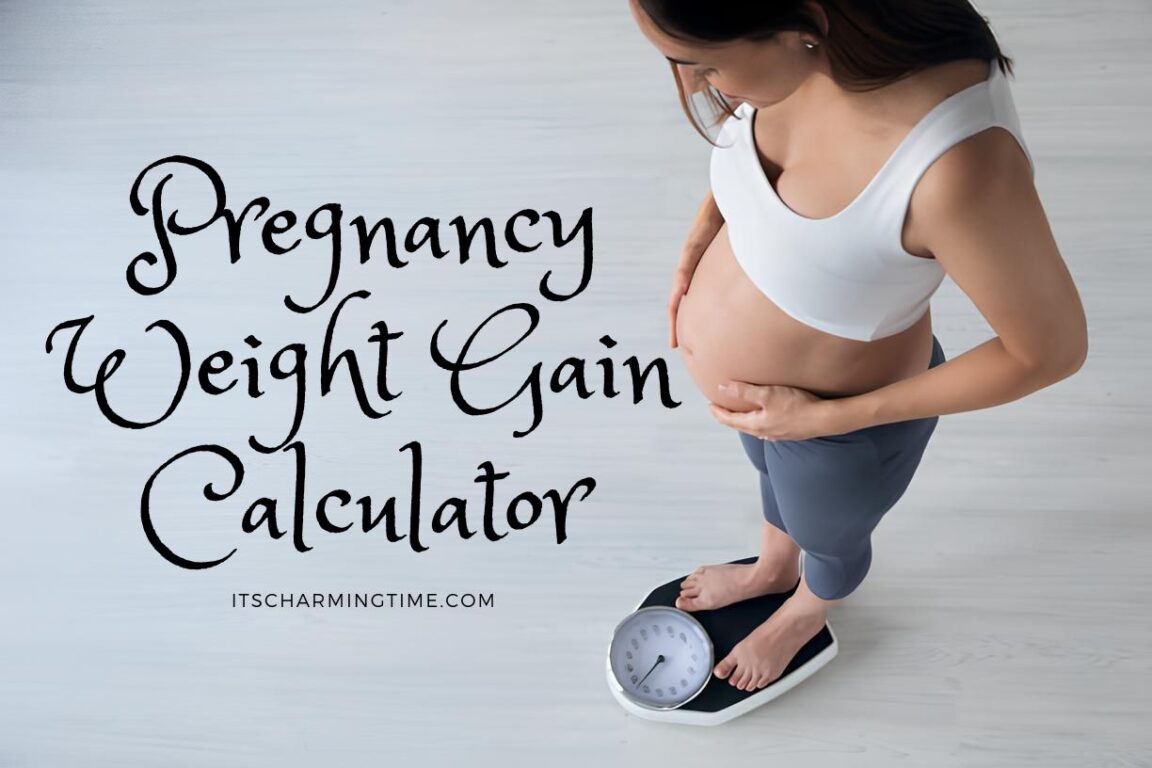 Pregnancy Weight Gain Calculator And Weight Chart Its Charming Time