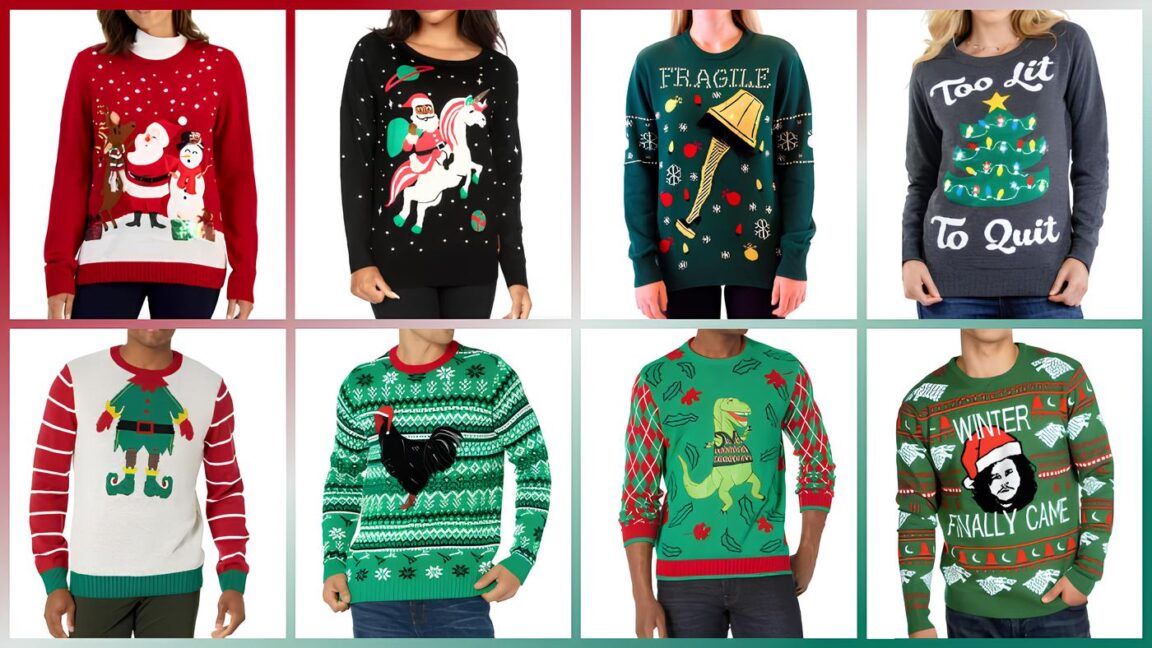 Top Ugly Christmas Sweaters for Men & Women in Canada: Embrace the Festive Season  Its Charming 