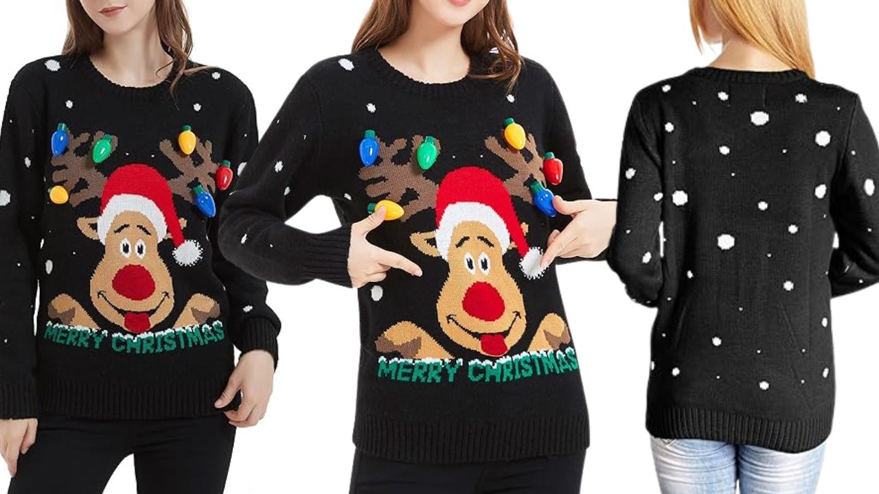 Women’s Christmas Reindeer Sweater